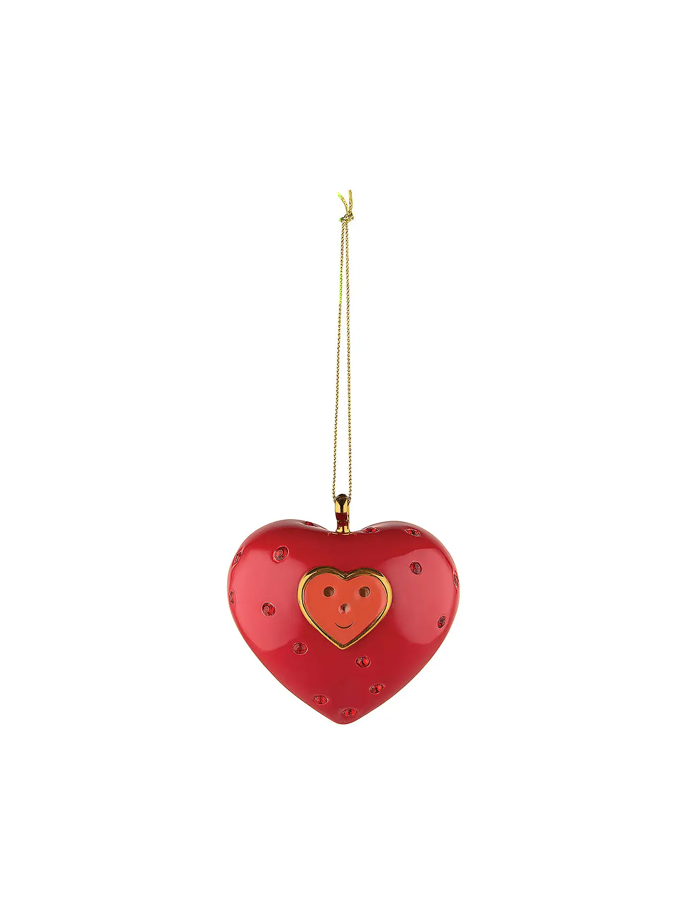 ALESSI | Weihnachtsschmuck Dekokugel Cuore e Cuora | 